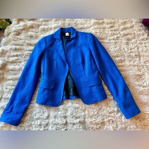 Vintage J. Crew Vibrant Blue Women's Blazer